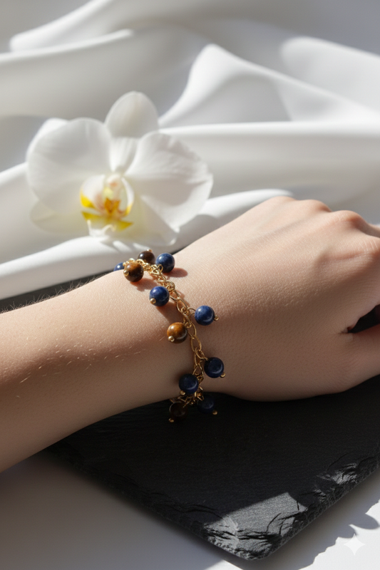 Bracelet pierres gemmes